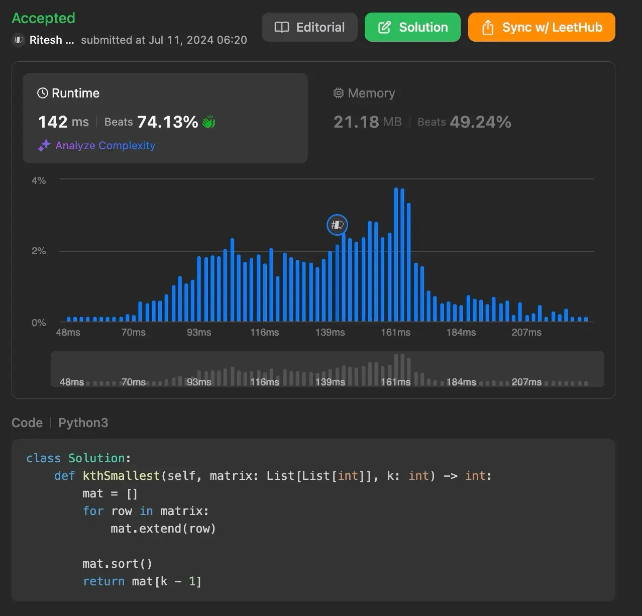 Brute Force Result